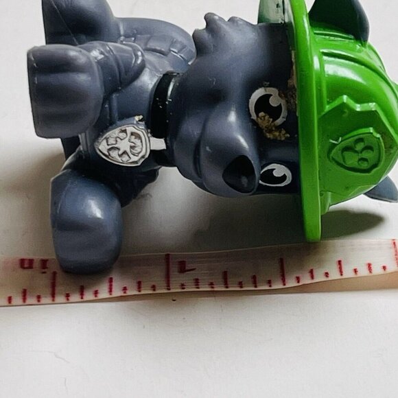PAW Patrol Action Pack Pup Cowboy Rocky Recycle Dog Figure Spin Master - Picture 8 of 8